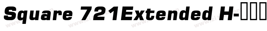 Square 721Extended H字体转换 Square 721Extended H字体转换
